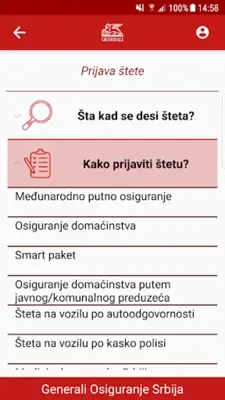 Generali Srbija android App screenshot 2